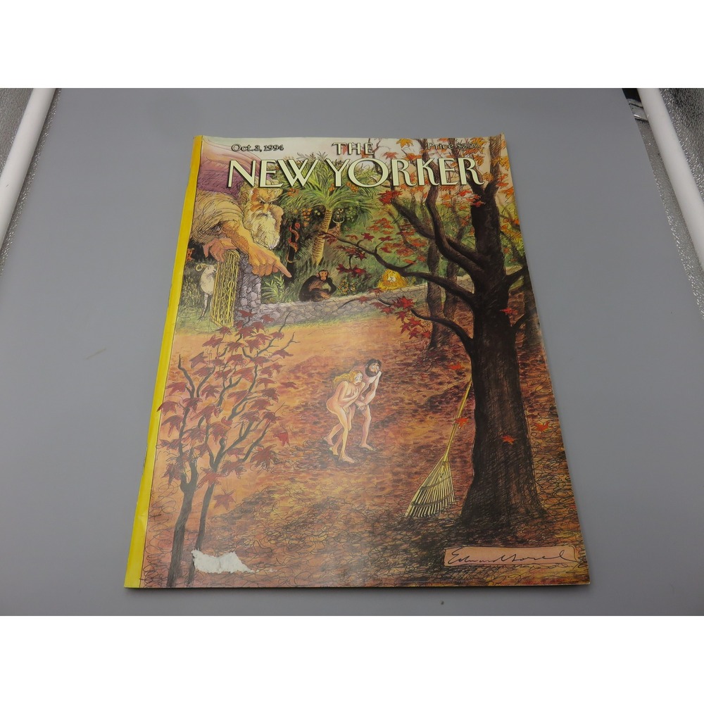 The New Yorker Magazine October 3 1994 Edward Sorel Cover Vintage Grand Marnier